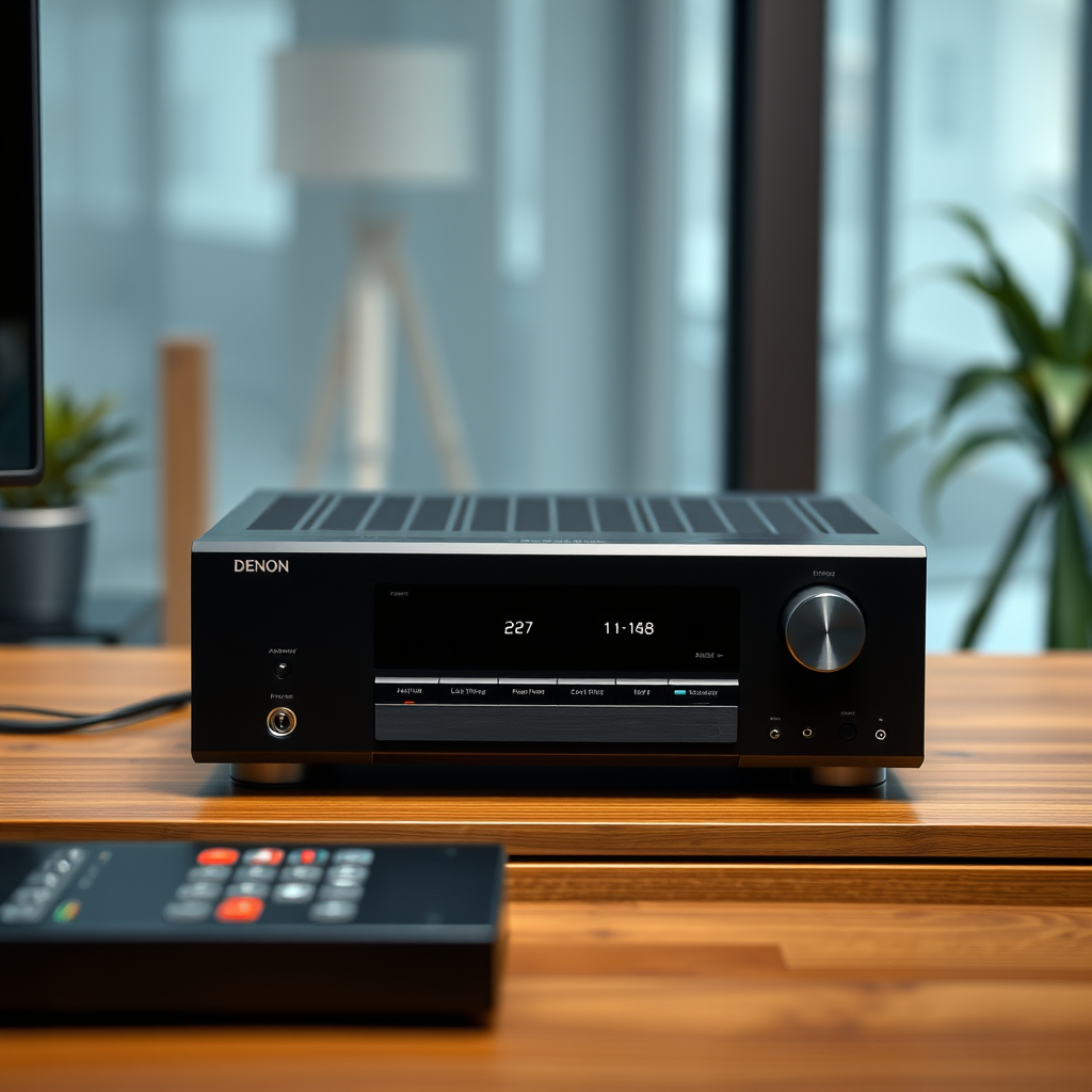 Overview of Denon AVR-X4700H - Yamaha RX-A6A vs. Denon AVR-X4700H: Which AV Receiver Wins?