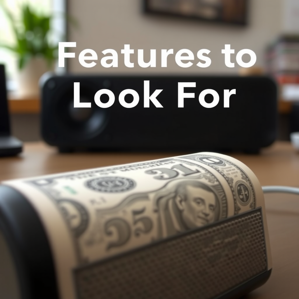 Features to Look For - Best Affordable Wireless Speakers for Streaming Music on a Budget