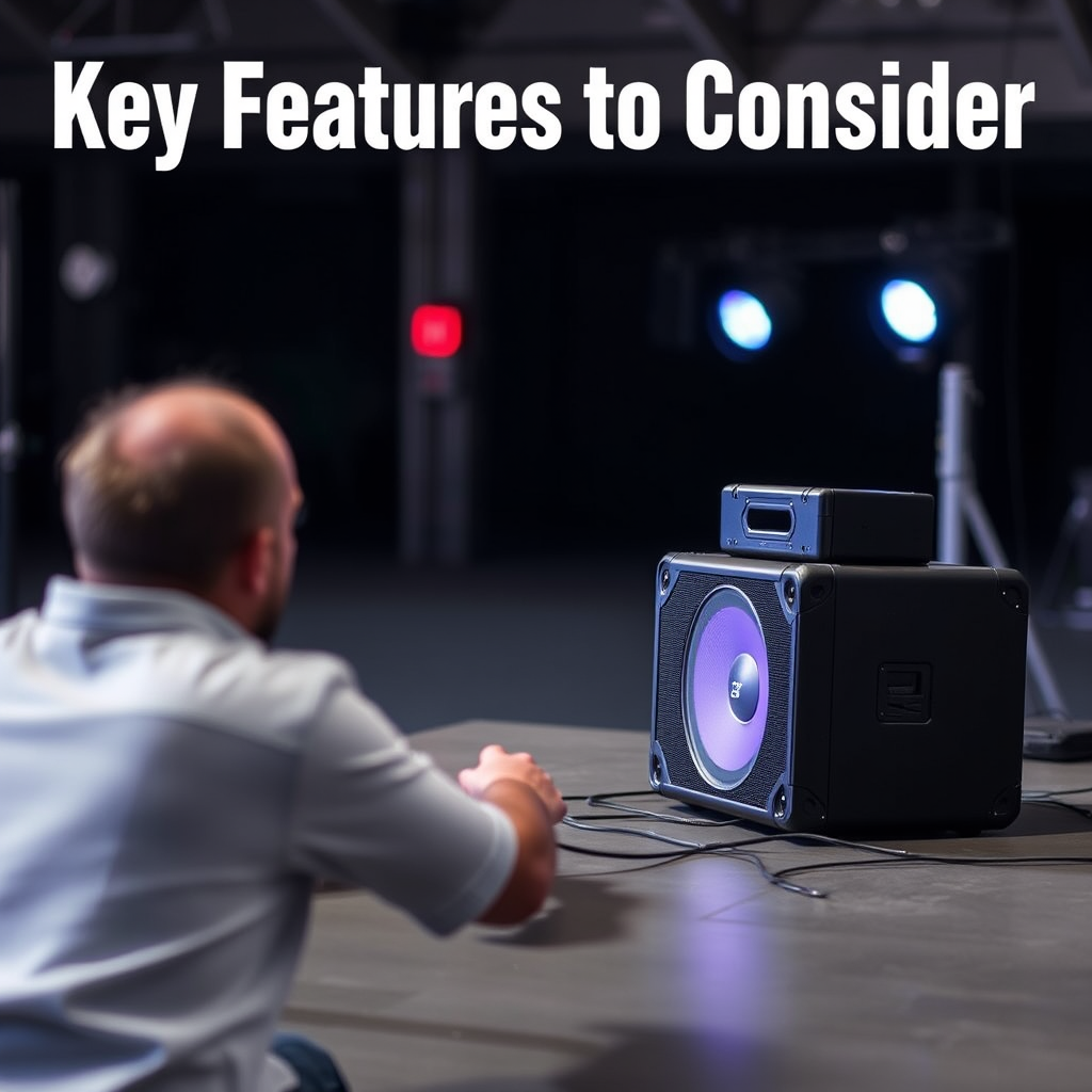 Key Features to Consider - Best Battery-Powered Sound Systems for Mobile DJs