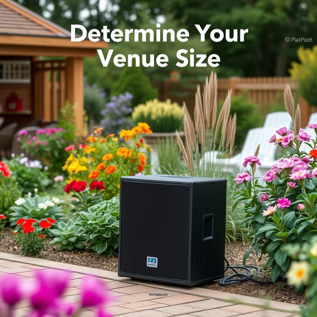 Determine Your Venue Size - How to Choose the Best Speaker System for Your Outdoor Events