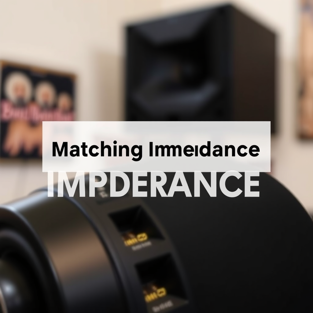 Importance of Matching Impedance - How to Choose the Right Speaker Impedance for Your System