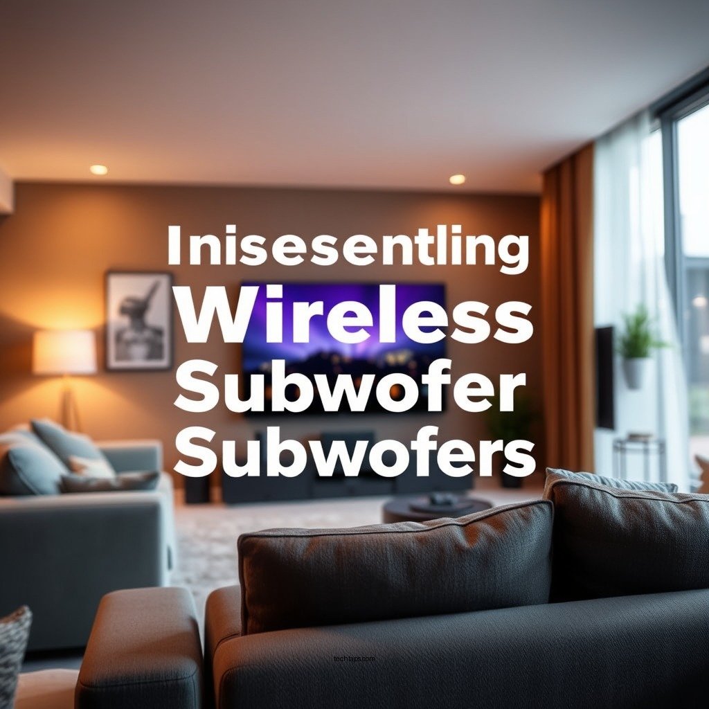 Understanding Wireless Subwoofers - How to Connect a Wireless Subwoofer to Your Home Theater System