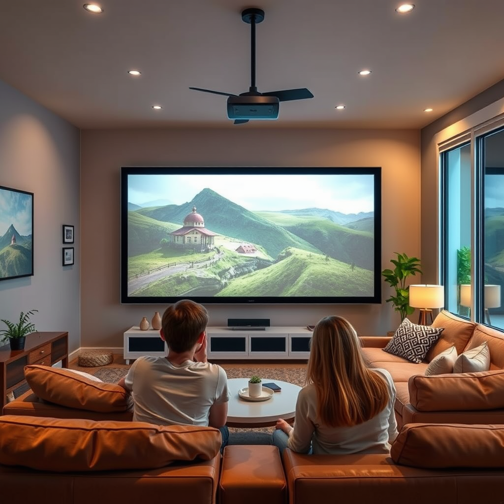 Choosing the Right Screen and Projector - How to Create the Ultimate Movie Theater Experience in Your Home
