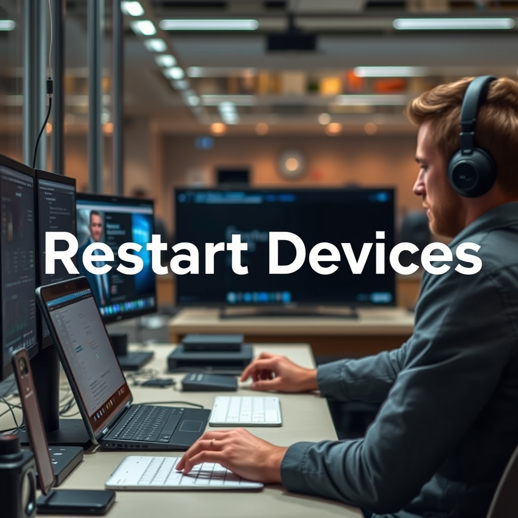 Restart Devices - How to Fix Cambridge Audio Bluetooth Speaker Pairing Issues