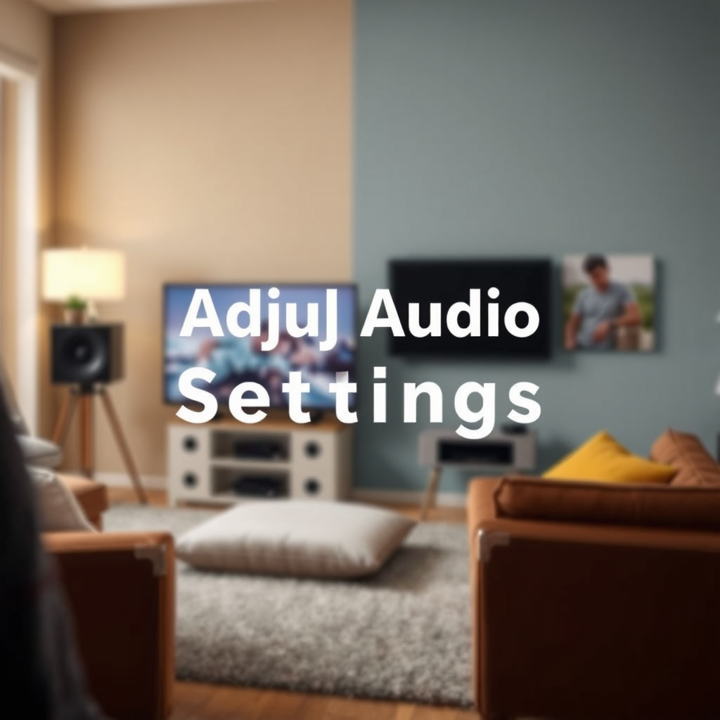 Adjust Audio Settings - How to Fix Poor Sound Response in Satellite Speakers