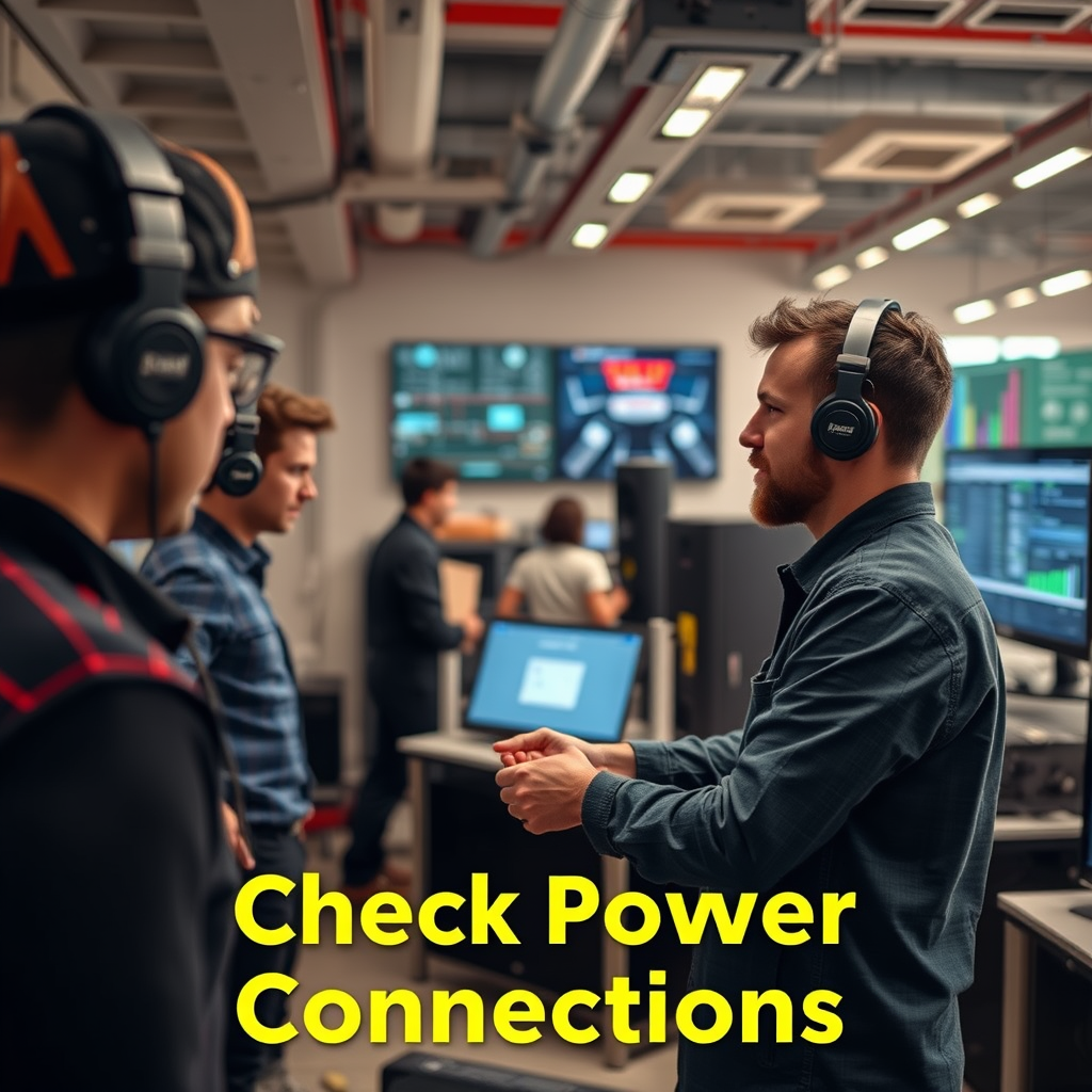 Check Power Connections - How to Fix Power Failure in Your Home Audio System