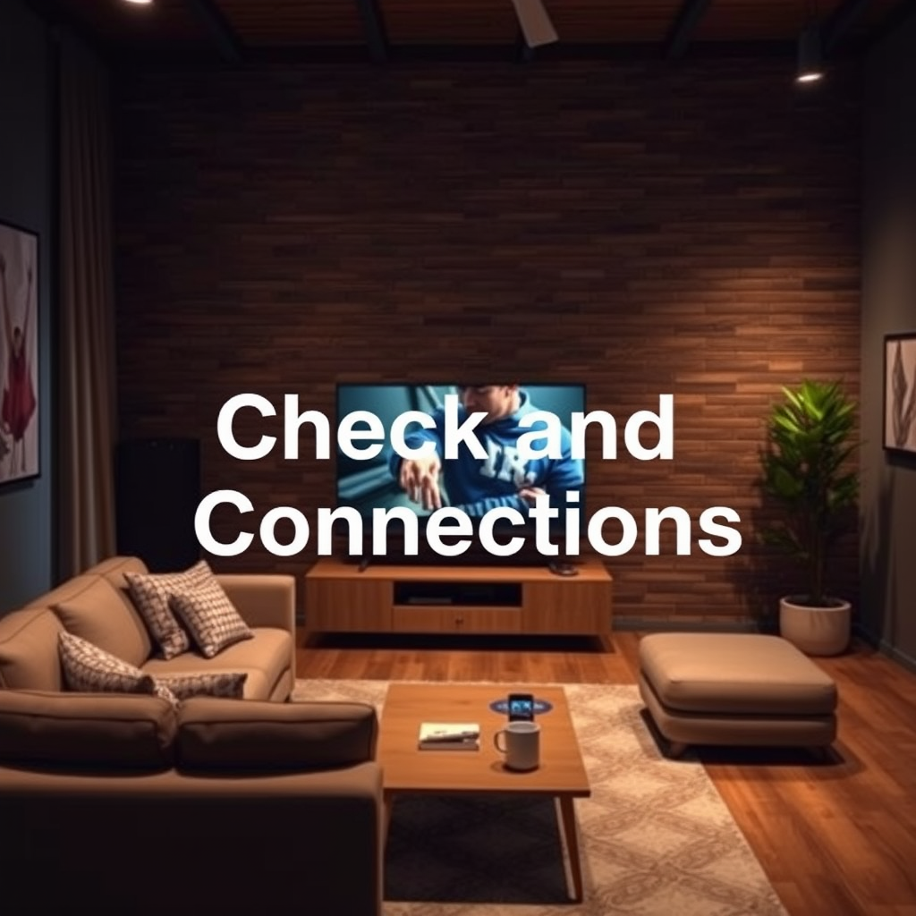 Check Power and Connections - How to Fix Samsung Wireless Surround Speakers Not Working