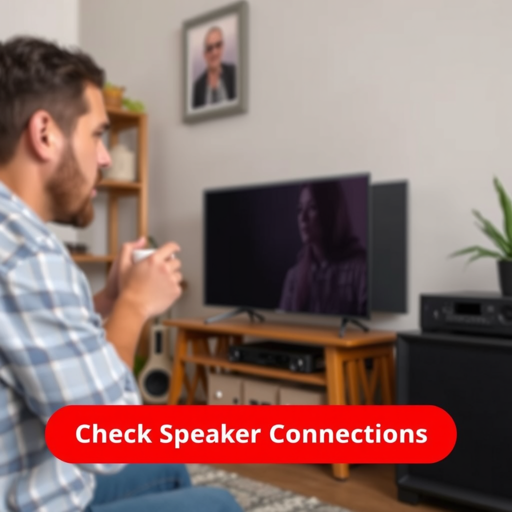 Check Speaker Connections - How to Fix the Lack of Surround Sound in Your Audio System
