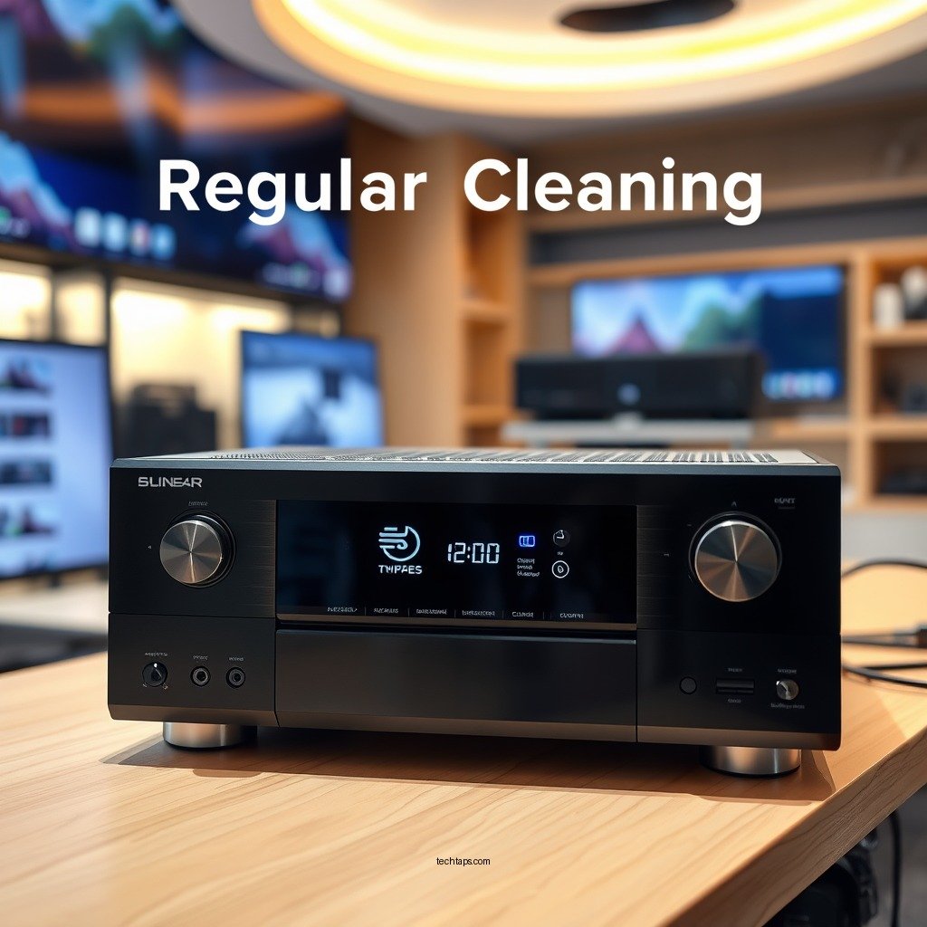 Regular Cleaning - How to Maintain Your AV Receiver for Long-Term Reliability