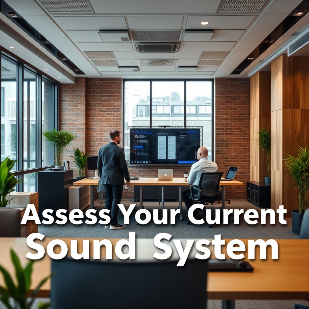 Assess Your Current Sound System - How to Optimize an Office Sound System for Productivity
