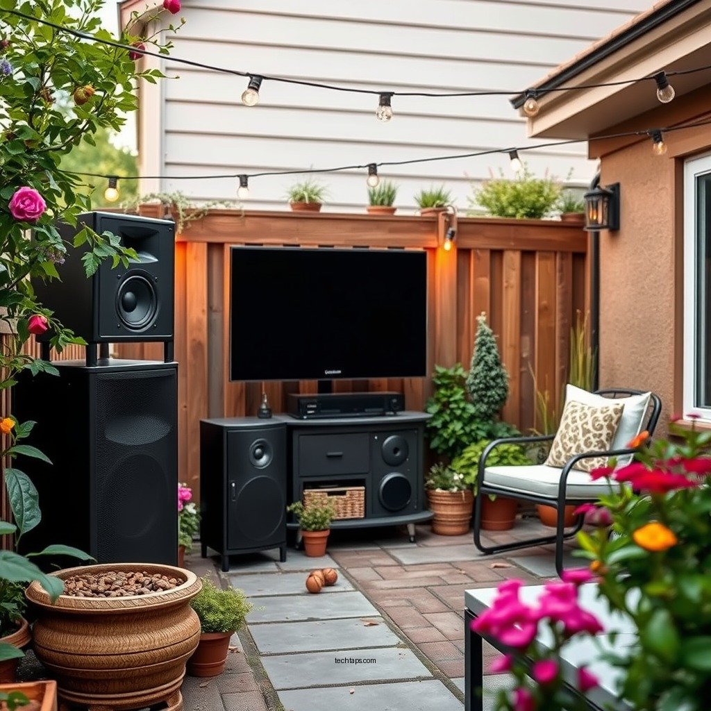 Assess Your Space and Needs - How to Pick the Best Outdoor Audio System for Your Backyard