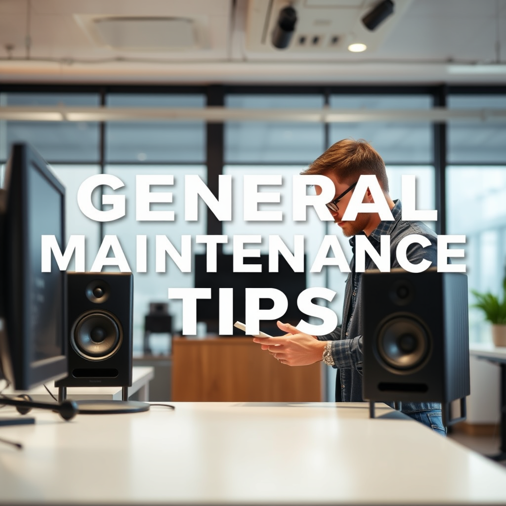 General Maintenance Tips - How to Properly Maintain and Clean Your Home Audio Speakers