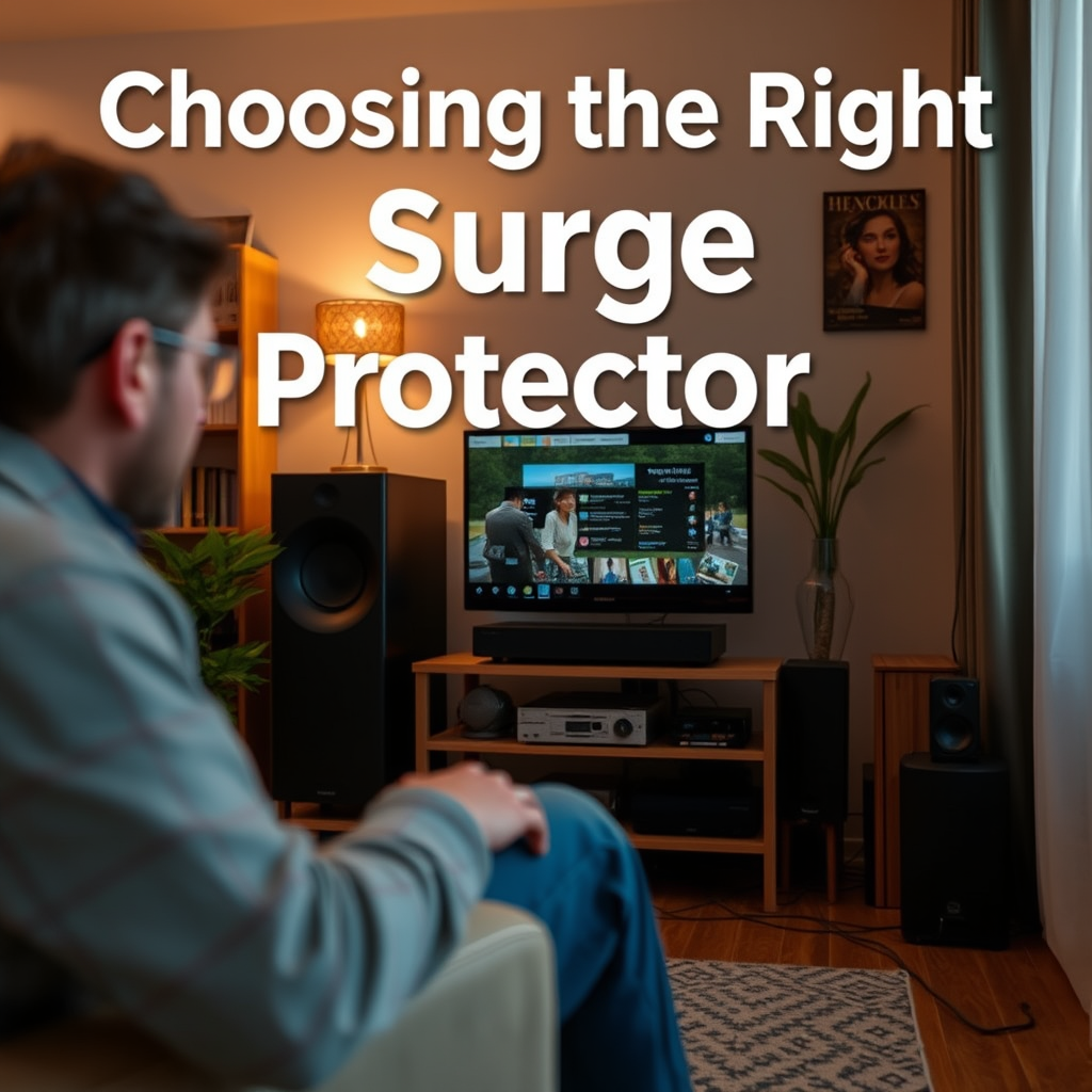 Choosing the Right Surge Protector - How to Protect Your Home Audio System from Power Surges