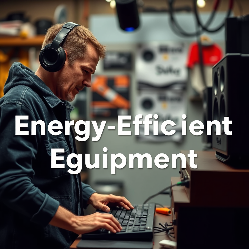 Upgrade to Energy-Efficient Equipment - How to Reduce Energy Consumption in Your Sound System