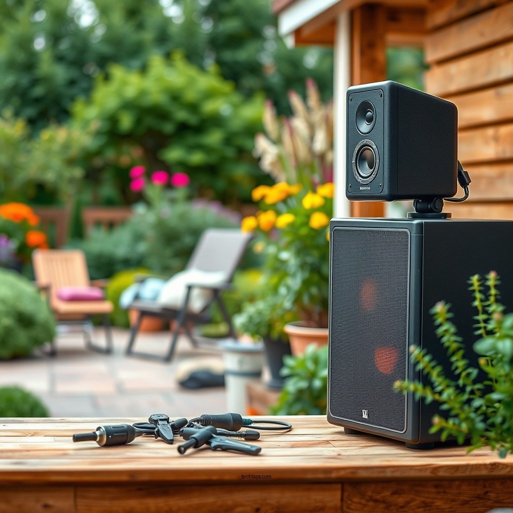 Choose the Right Equipment - How to Set Up an Outdoor Wireless Sound System