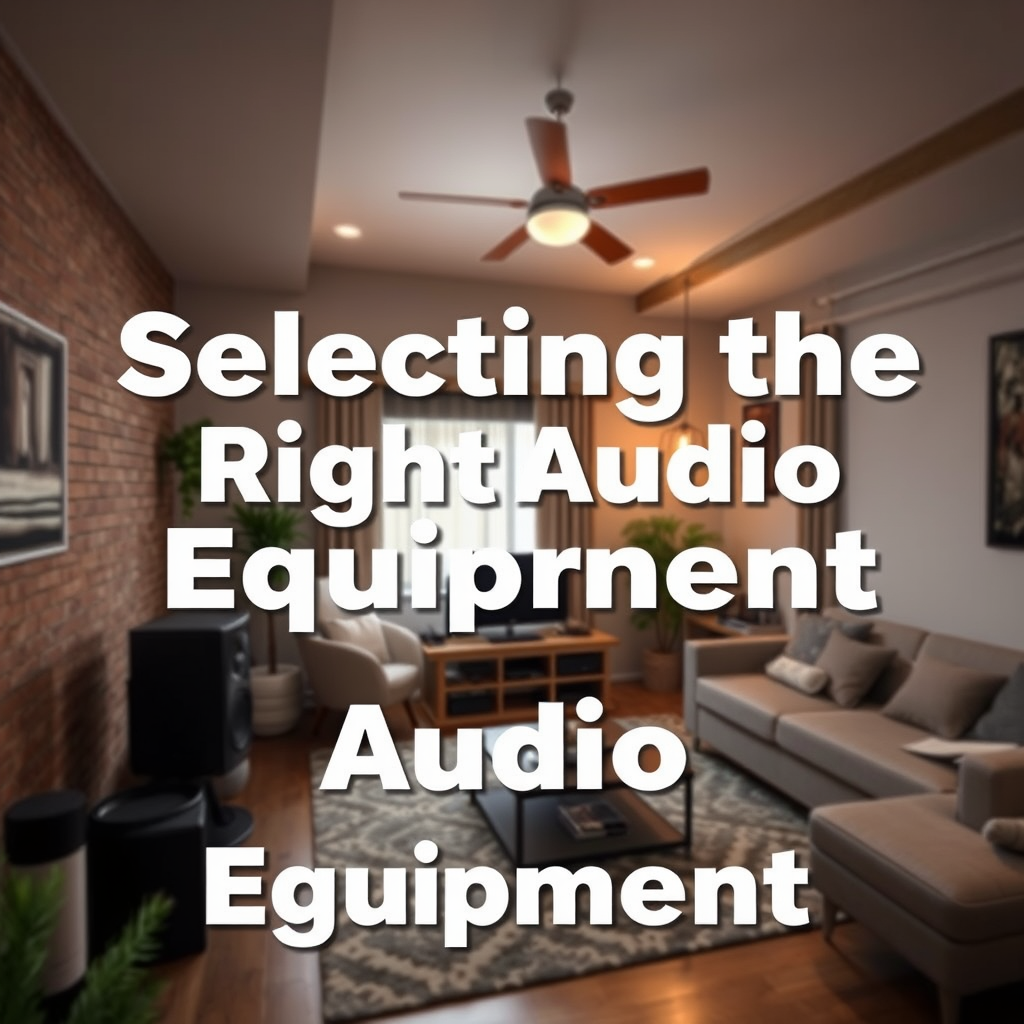 Selecting the Right Audio Equipment - How to Set Up Home Audio Systems for Multi-Use Spaces
