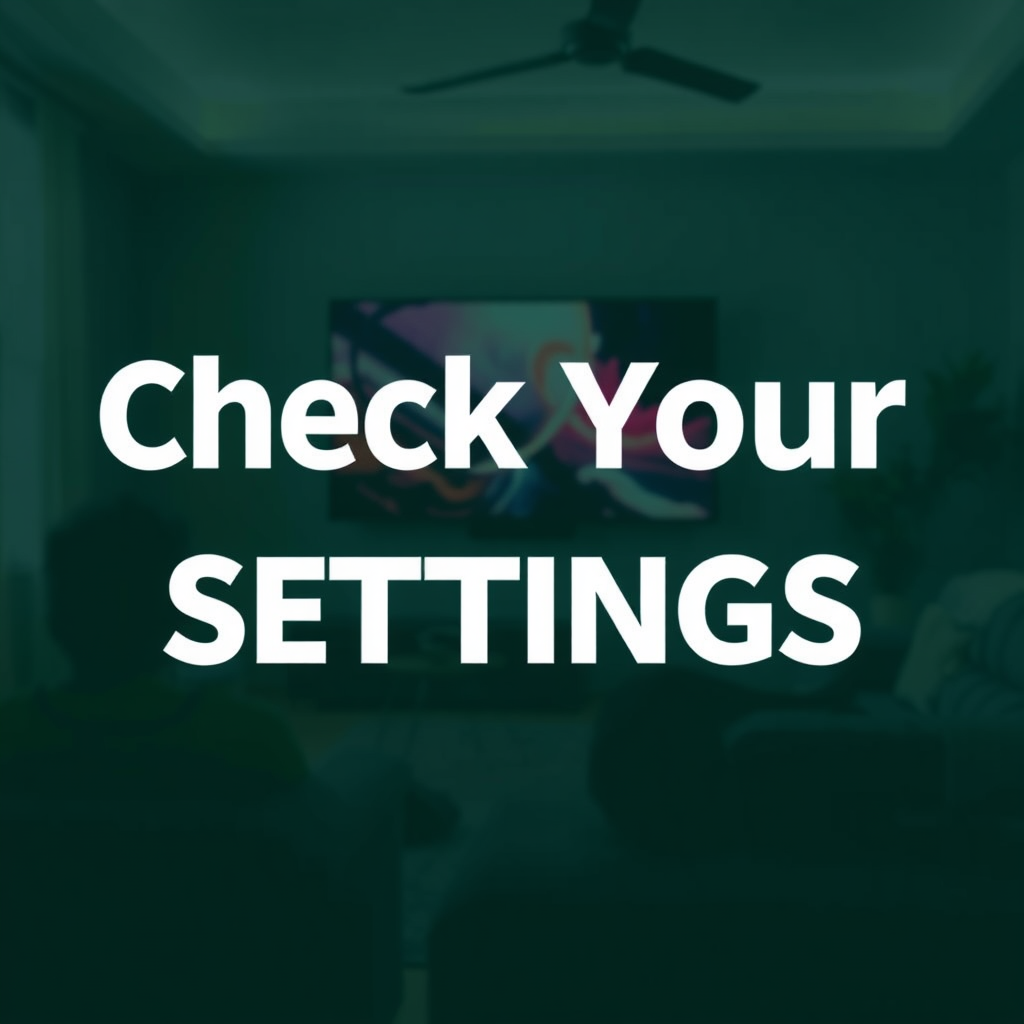 Check Your Audio Settings - How to Solve Sound Delay Issues in Home Theater Systems