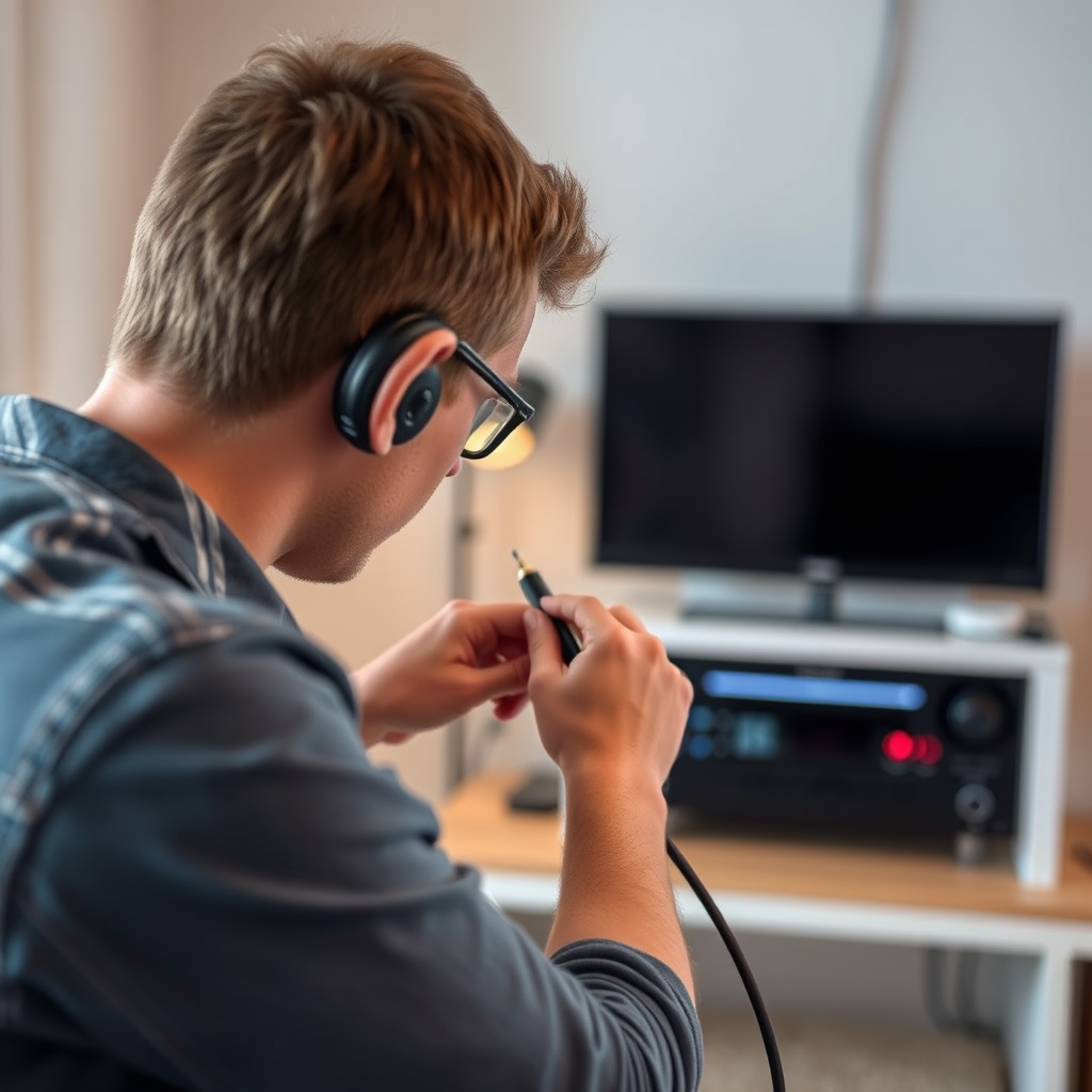 Check Cable Connections - How to Stop Audio Static or Buzzing in Your AV Receiver