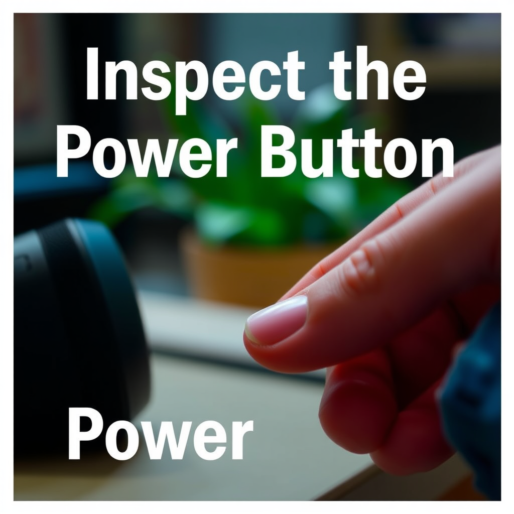 Inspect the Power Button - JBL Speaker Not Turning On? Here’s What to Check