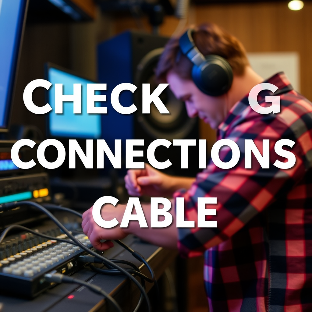 Checking Connections and Cables - KEF Speaker Distortion Issues? How to Solve Them