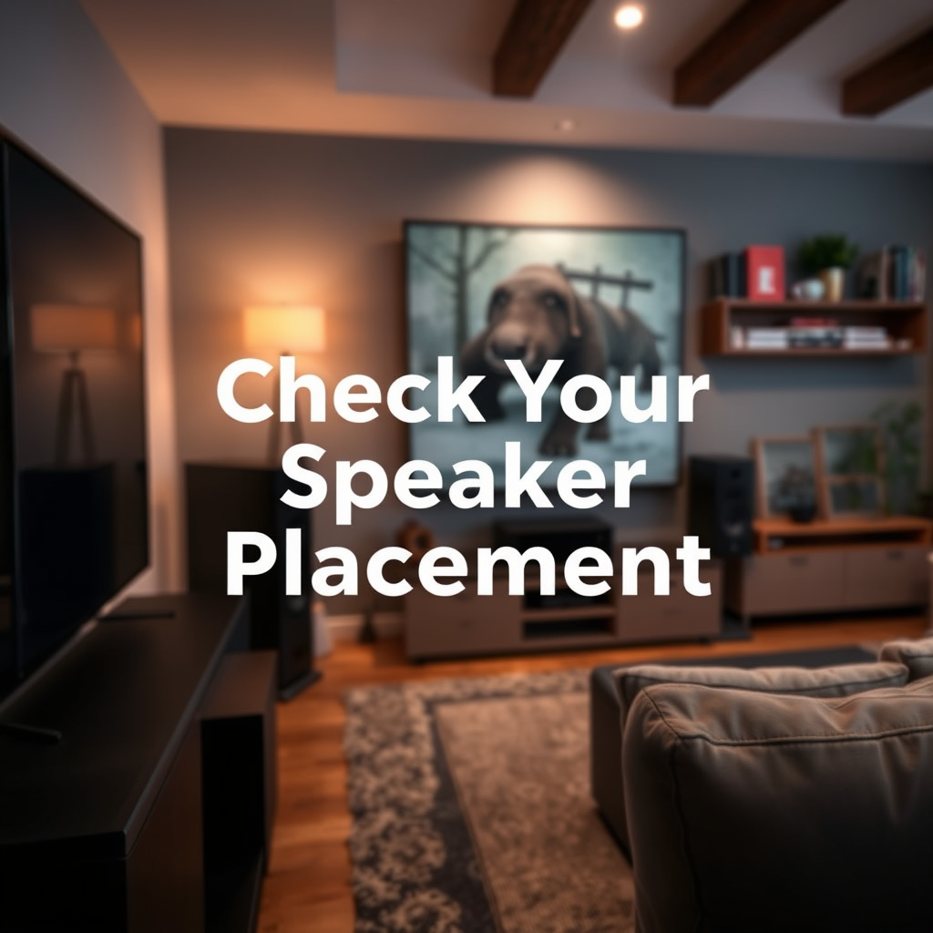 Check Your Speaker Placement - Klipsch Home Theater Bass Issues? Step-by-Step Fix