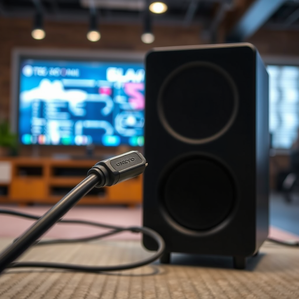 Check the Cable Connections - Onkyo Speaker Crackling Noise? Troubleshooting Steps