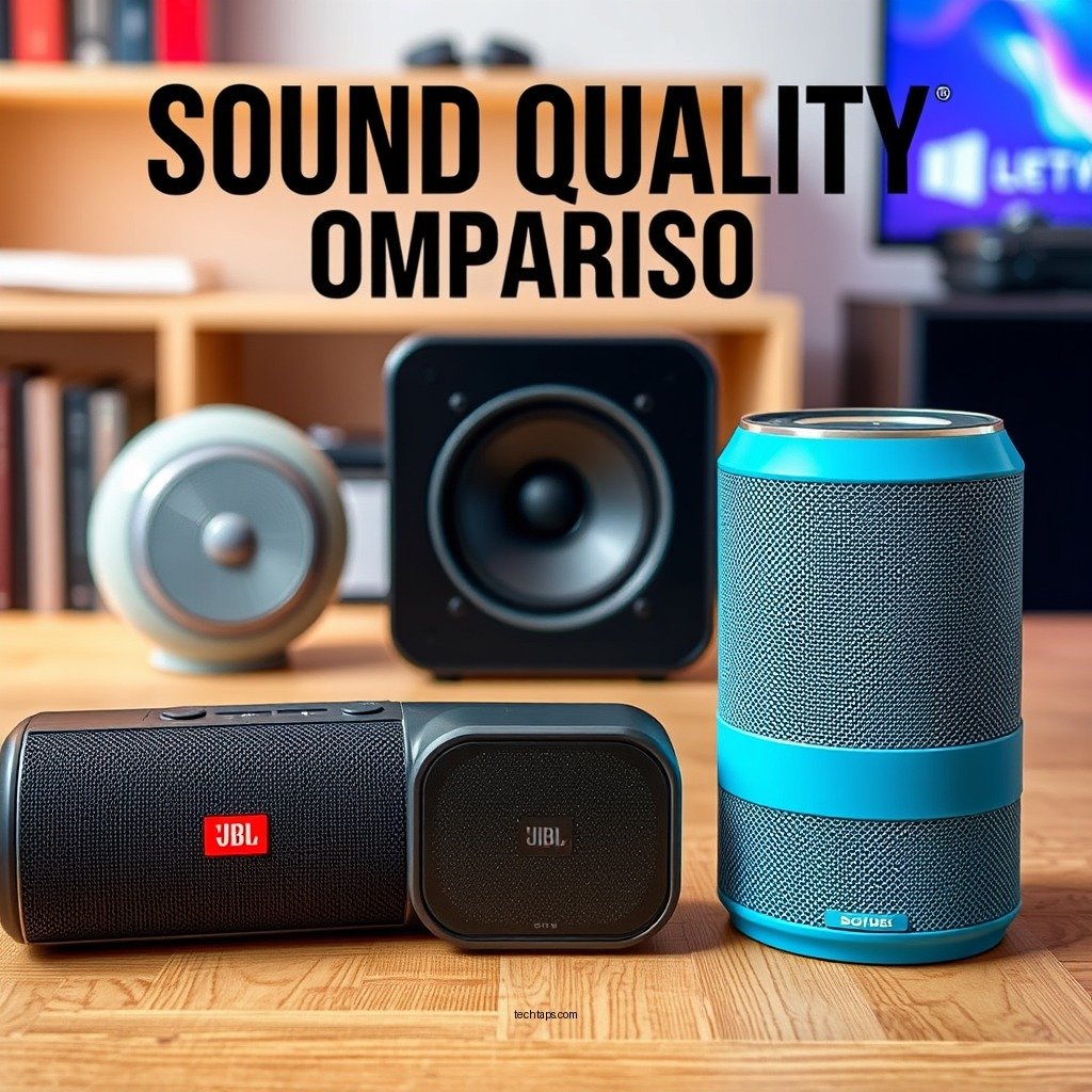 Sound Quality Comparison - Portable Speakers Showdown: Ultimate Ears vs. JBL vs. Anker
