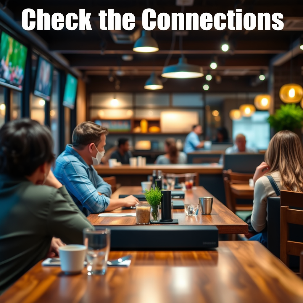 Check the Connections - Samsung Soundbar No Sound from TV? How to Fix It