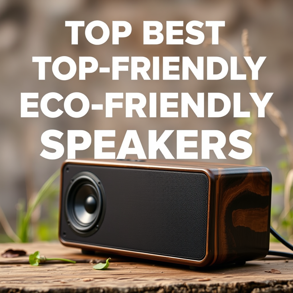Top Eco-Friendly Speaker Brands - The Best Eco-Friendly Speakers Made from Recycled Materials