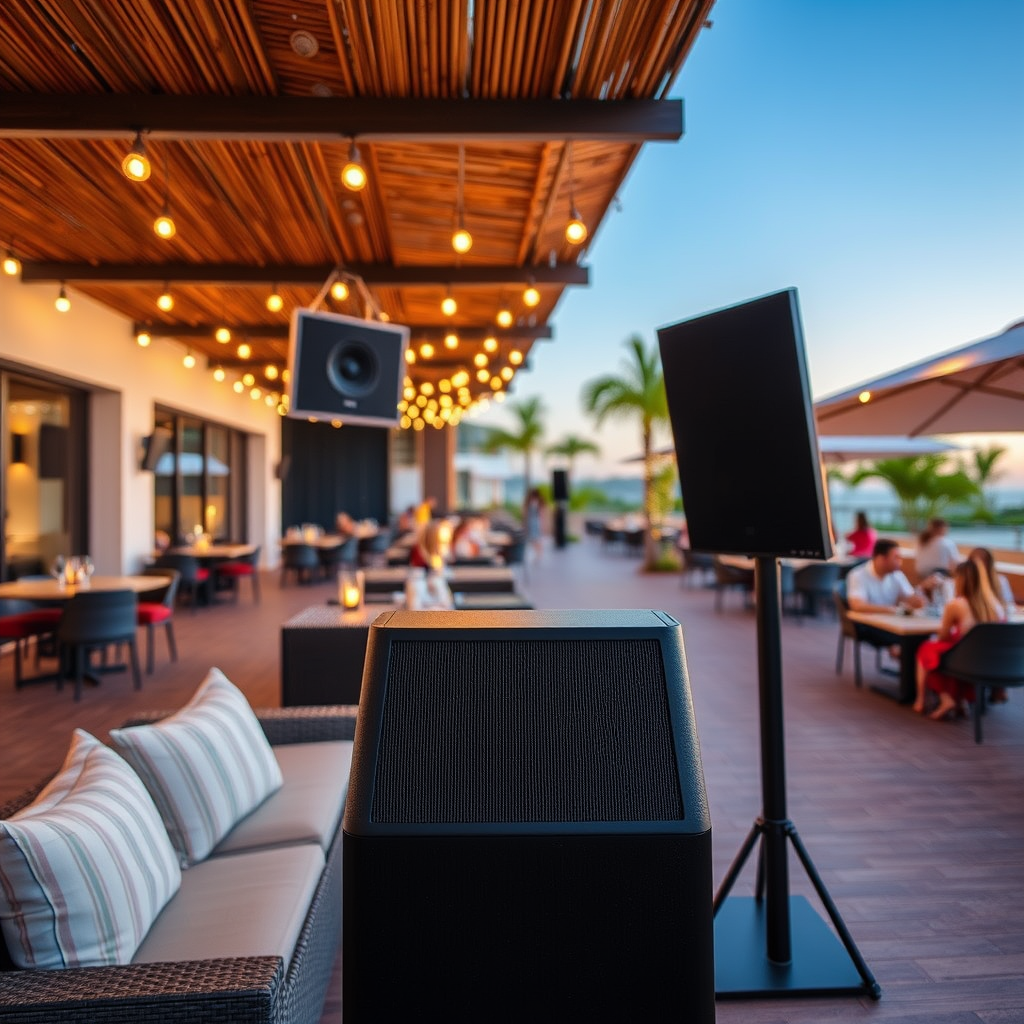 Key Features to Look For - The Best Outdoor Sound Systems for Hotels and Resorts