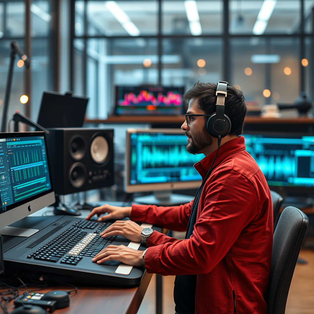 The Role of AI in Music Production - The Future of Sound: AI and Machine Learning in Audio