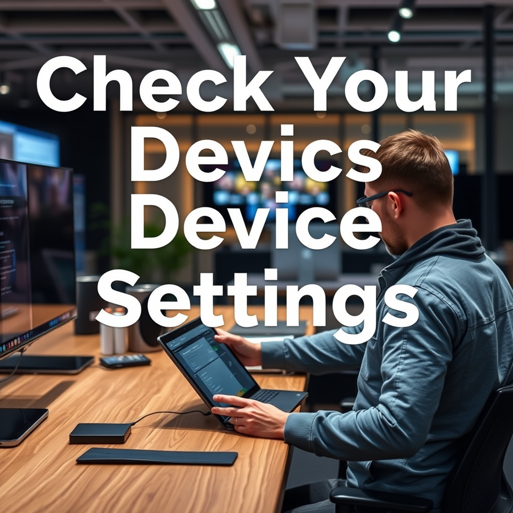 Check Your Device Settings - What to Do If Your Speaker Stops Working After a Software Update