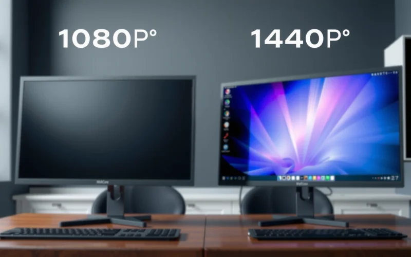 1080p vs 1440p at 32 Inches: Which Looks Sharper?