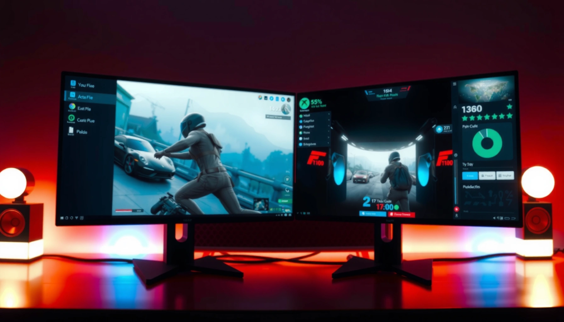Comparison of 1080p and 1440p resolutions for PC gaming, highlighting differences in quality and performance.