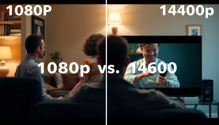 Comparison image showing differences between 1080p and 1440p resolution for movies.