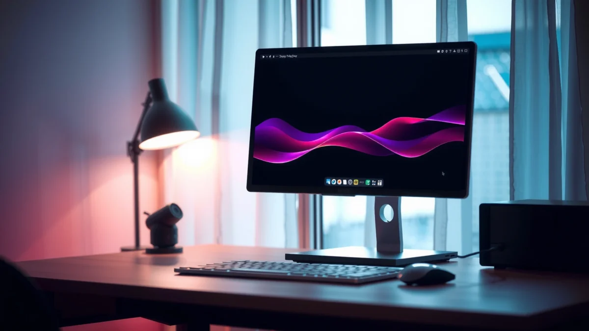 Comparison of 1080p and 1440p portable monitors highlighting resolution differences.