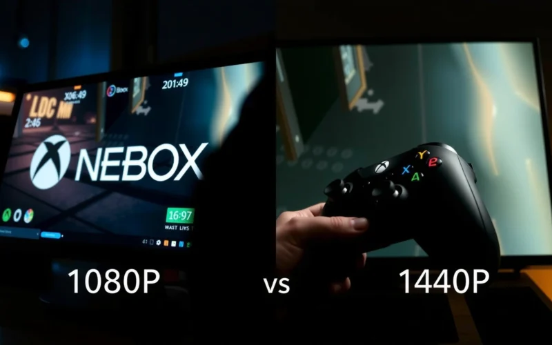 1080p vs 1440p for Xbox: Which Looks Sharper?