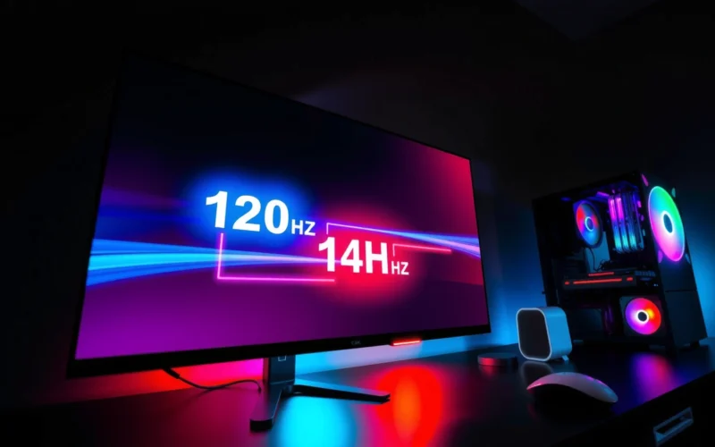 120Hz vs 144Hz for PC Gaming: Which Refresh Rate Wins?