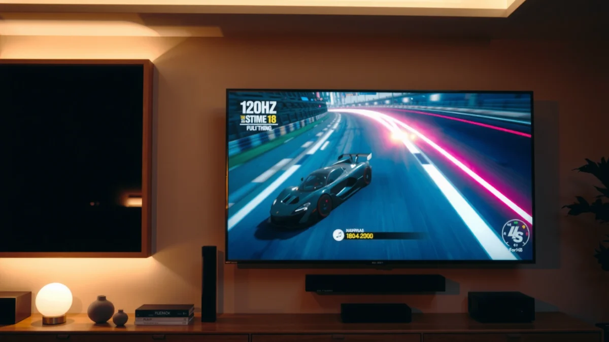 Comparison of 120Hz and 144Hz TVs, highlighting refresh rates and visual performance.