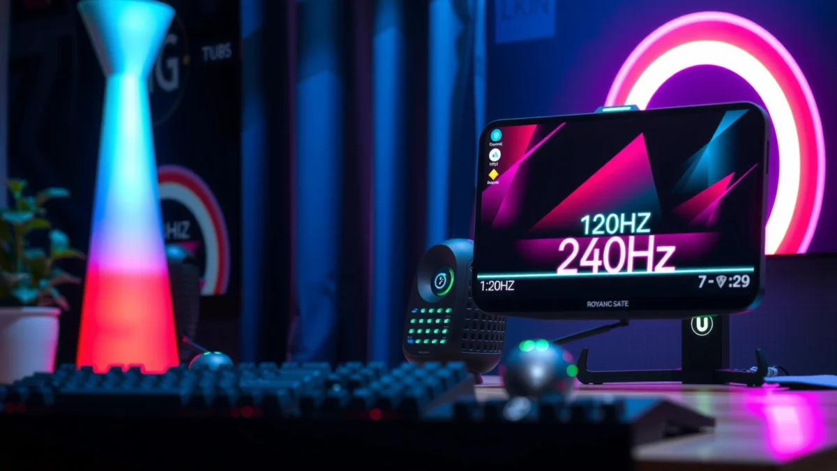 Comparison of 120Hz and 240Hz refresh rates for gaming performance and experience