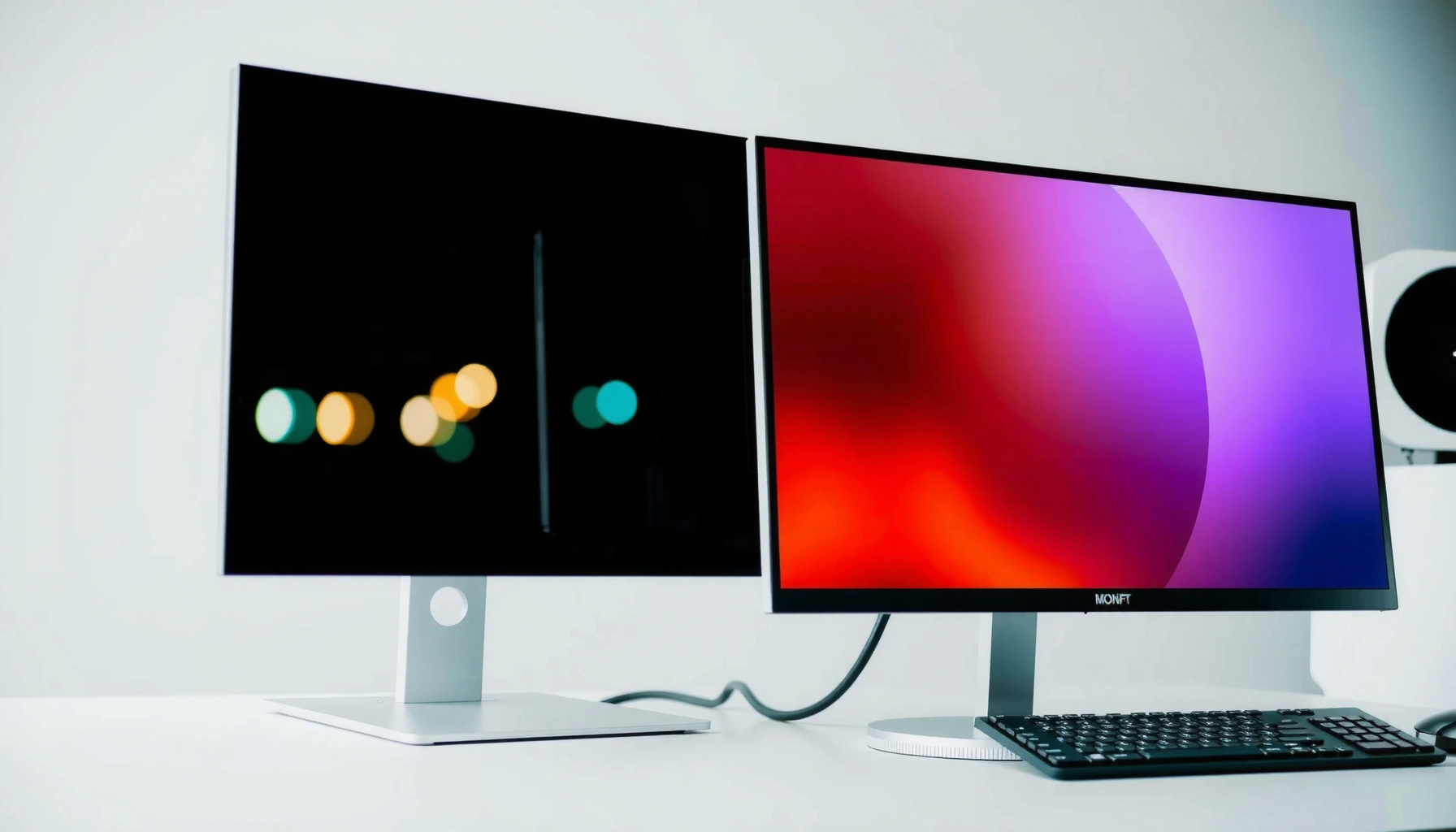 Comparison of 1440p IPS and VA monitors highlighting their features and differences.