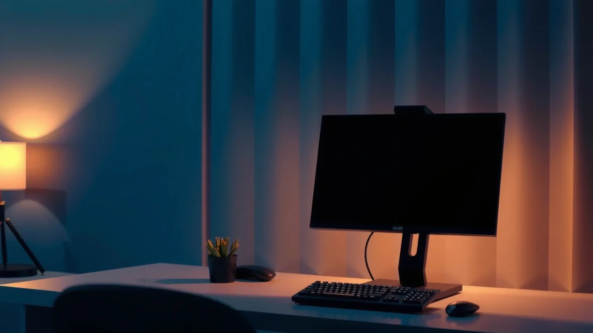 Side-by-side comparison of 1440p and 4K monitors showcasing resolution differences.
