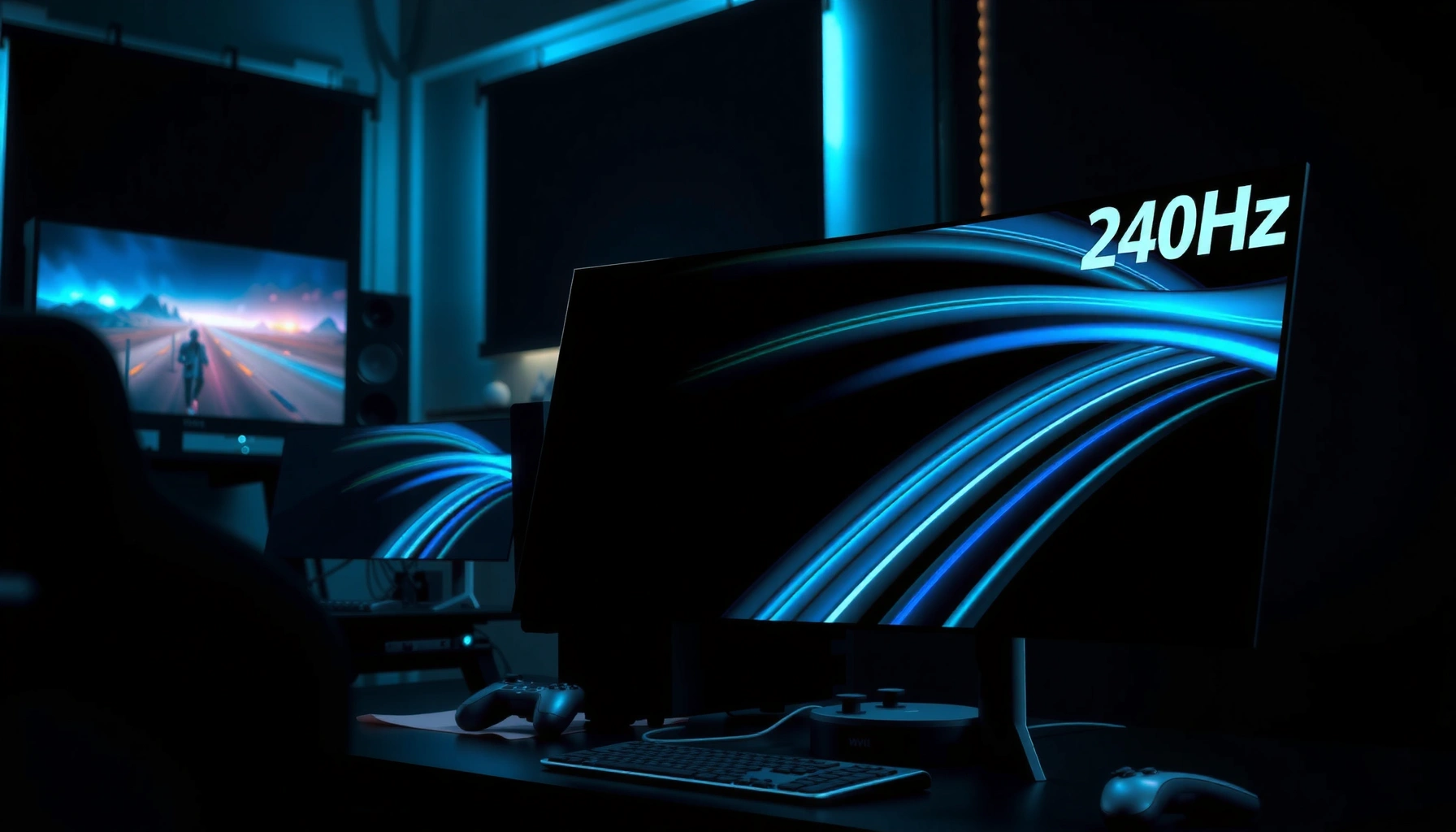 Comparison of 144Hz and 240Hz refresh rates for gaming performance.