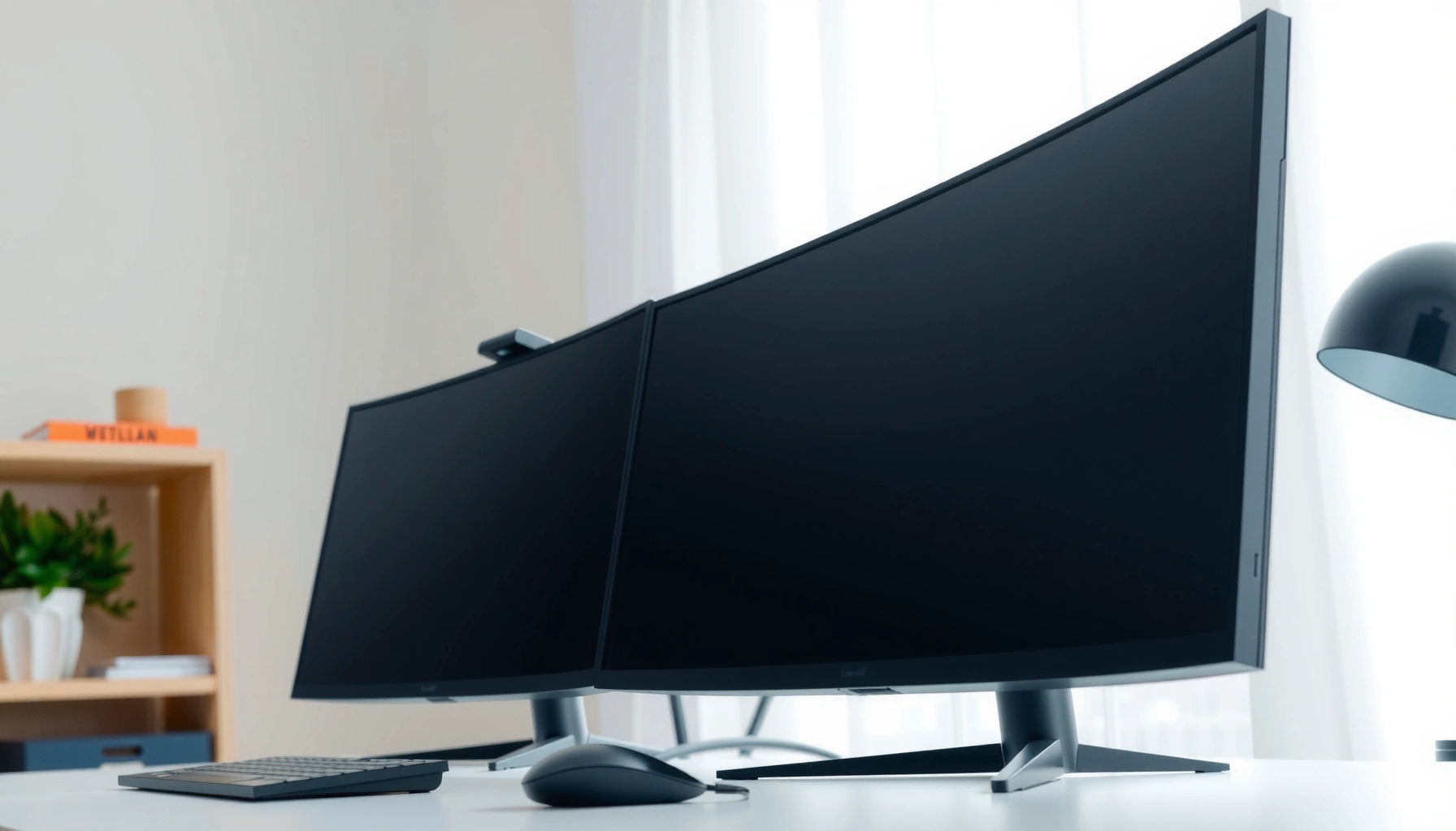 Comparison of 27-inch IPS and 34-inch VA monitors for buying decision.