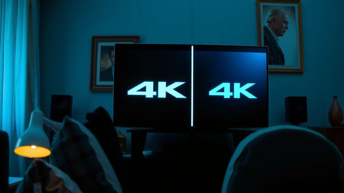 Comparison of 4K Blu-ray and 4K streaming quality for better picture delivery.