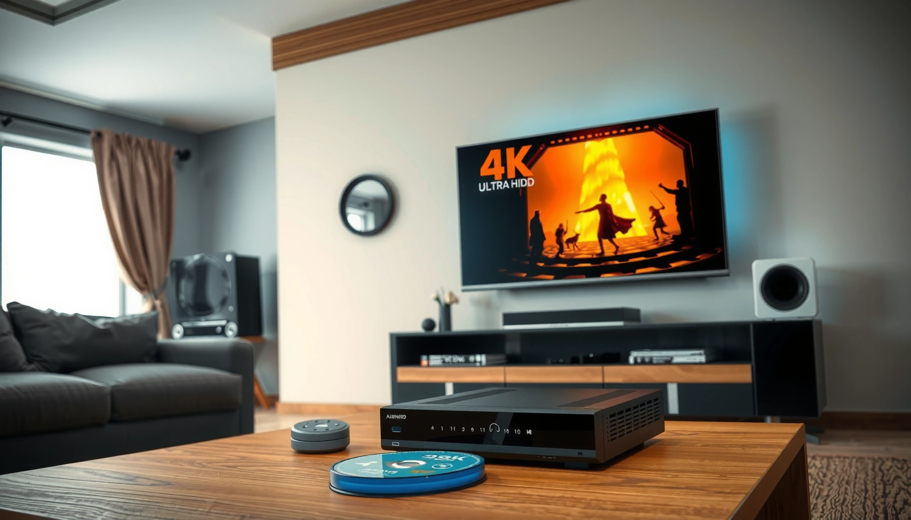 Comparison of 4K TV and 4K Blu-ray for best picture quality.