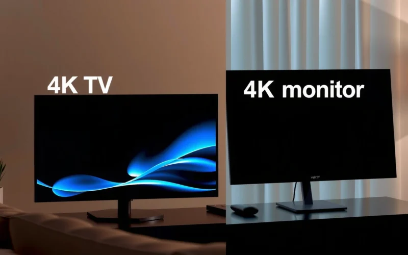 4K TV vs 4K Monitor: Which One Should You Choose?