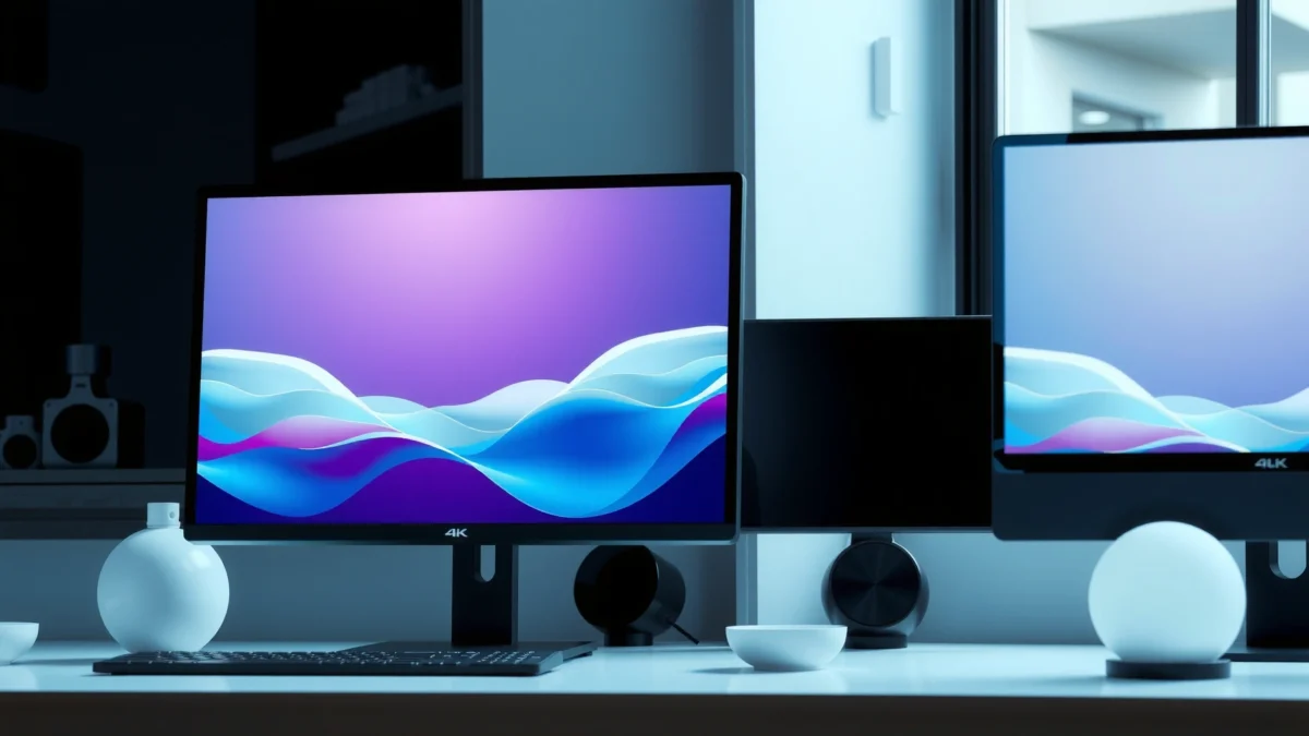 Visual comparison of 4K and 5K displays highlighting key differences and benefits.