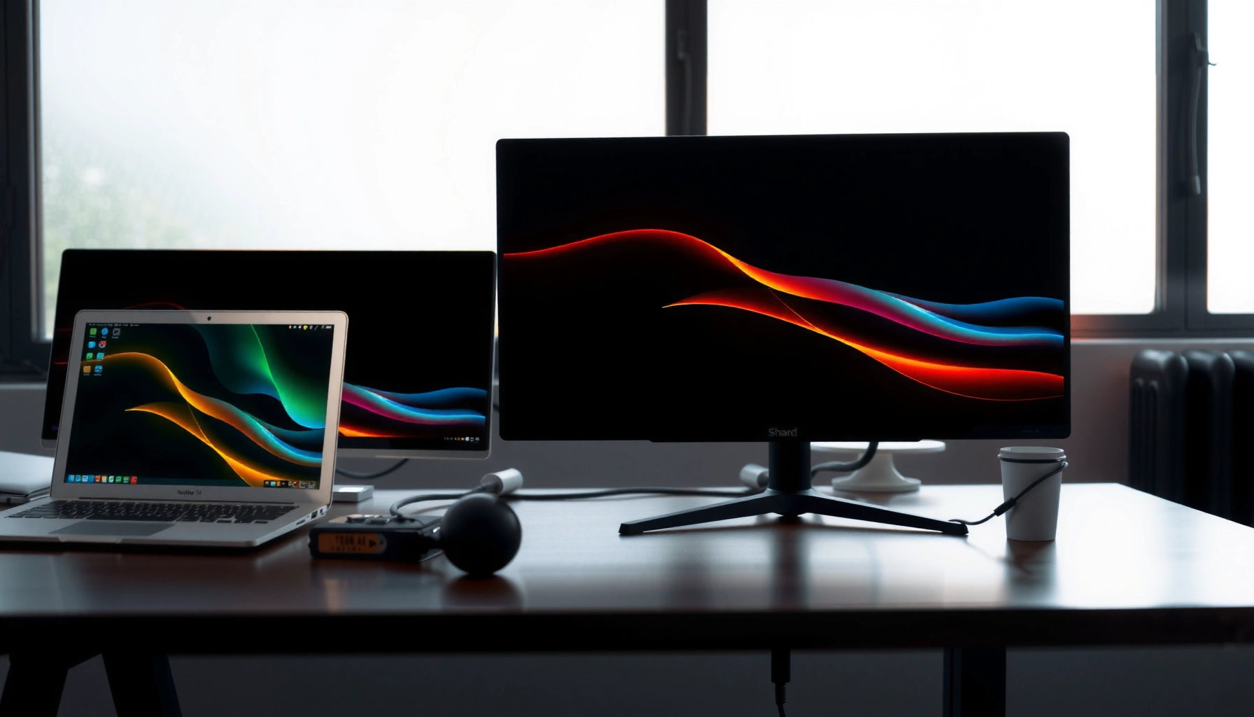 Comparison of 4K and 5K external monitors for resolution choice in technology.