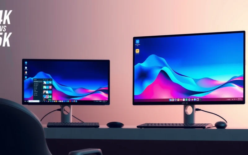 4K vs 5K Monitors: Which Resolution Fits Your Needs?